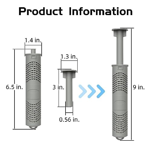 ROYOR Hot Springs Silver Ion Cartridge - Spa Mineral Sticks for Hot Tub, Spa Silver Ion Cartridge for Spa Hot Tub, 2 Pack