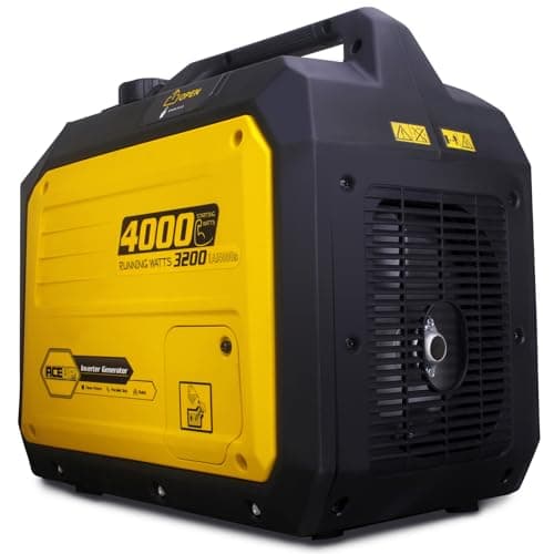Aceup Energy 4000 Watt Portable Inverter Generator, Gas Powered Generator Quiet for Home, RV-Ready, EPA Compliant