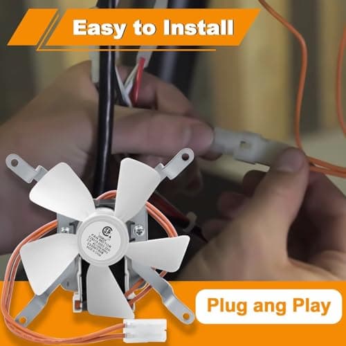 Upgraded Grill Induction Fan Replacement Part for Pit Boss, Traeger, Camp Chef Wood Pellet Grills, Sam's Club, Z Grills Pellet Grills, AC120V 60Hz Grill Combustion Fan Kit Replacement Parts