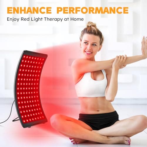 Red Light Therapy for Face,Infrared Red Light Therapy Lamp for Body,Red Light Panel for Back Device Skin Care at Home Muscles,Joints