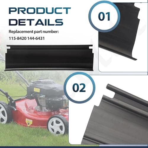115-8420 Trailing Shield for Toro 22" Recycler Lawn Mowers / 22” Walk Behind Lawn Mower, Fits 20330 20330C 20331 20331C 20339 20339C 20350 20351 Model