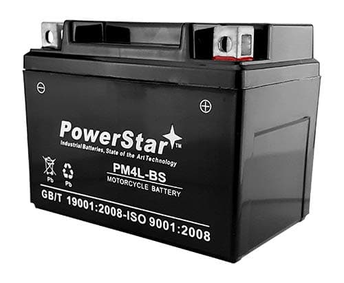 PowerStar YTX4L-BS Lawn Mower Battery for Snapper All Walk Behind Mowers Electric Start