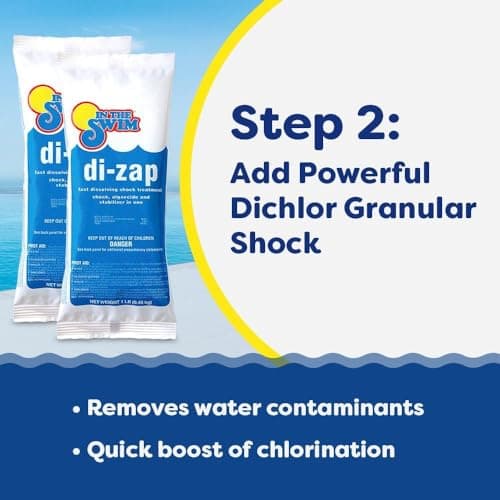 In The Swim Pool Super Opening Chemical Start Up Kit - Above Ground and In-Ground Swimming Pools - Up to 35,000 Gallons