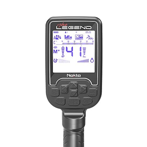 Nokta The Legend Metal Detector, Waterproof Detector for Adults with 12" Coil