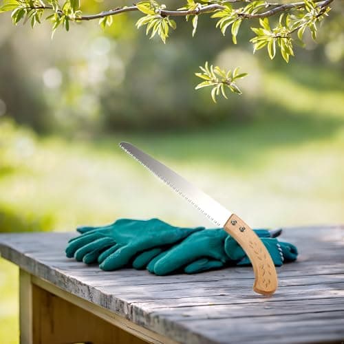 Hand Pruning Saw Household Garden Pruning Saw Survial Hand Saw Tool for Garden Trimming Wood Camping Tree Branches Trimming