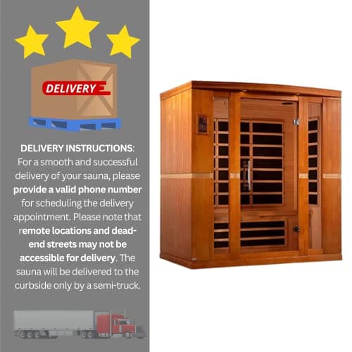 Dynamic Bergamo 4-Person Low EMF Far Infrared Sauna