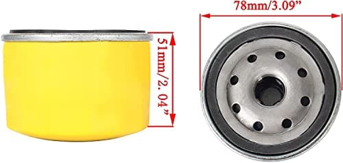 PP20VA46 Air Filter Oil Filter Tune Up Kit for Poulan Pro PP19A42 PB185A42 PP155H42 Riding Tractor 42" 46" Deck w/ 17.5hp 18.5hp 19.5hp 20hp 21hp Engine