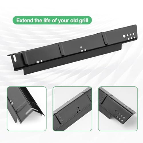 Grill Heat Plate Replacement for Dyna-Glo 5 Burner Grill DGH474CRP DGH485CRP,70-02-411 Heat Tent for DGH483CRP,Grill Heat Shield for Dyna-Glo 4 Burner DGH450CRP,3 Burner DGH373CR,5 Pack