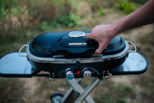 Gridiron Tailgate 205 Portable Gas Grill, Dual Burner, High-Performance