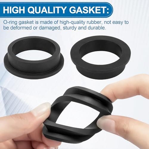 11228 L-Shape O-Ring Gasket Replacement for Intex Sand Filter Pumps Motor Seals, Pool Sand Pumps Part Hose Seals Repair Set - 6 Pack