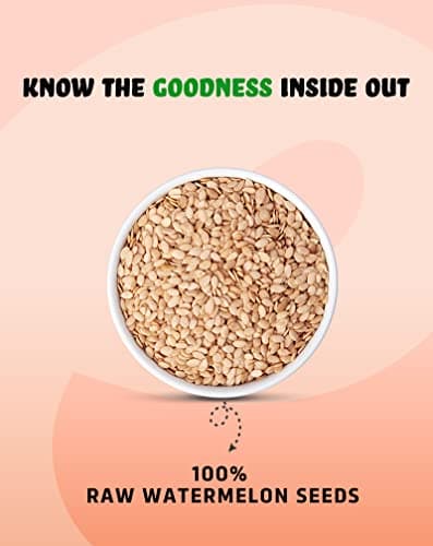 True Elements Tyzek True Elements Watermelon Seeds 250G - High In Protein | Raw Watermelon Seeds For Eating | Magaj Seeds | Non - Gmo | Raw Seeds | Nutrients Rich | Source Of Antioxidants