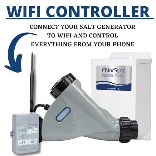 Aqua Cal Heat Pumps Pool Controller - Aqua Cal PS0001 / ECP0343 WiFi Pool Heater Controller Also for AutoPilot ChlorSync Chlorinator