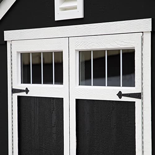 Handy Home Products Greenbriar 8X10 Do-It-Yourself Storage Shed with Floor, Does not Include Paint and Roofing Shingles