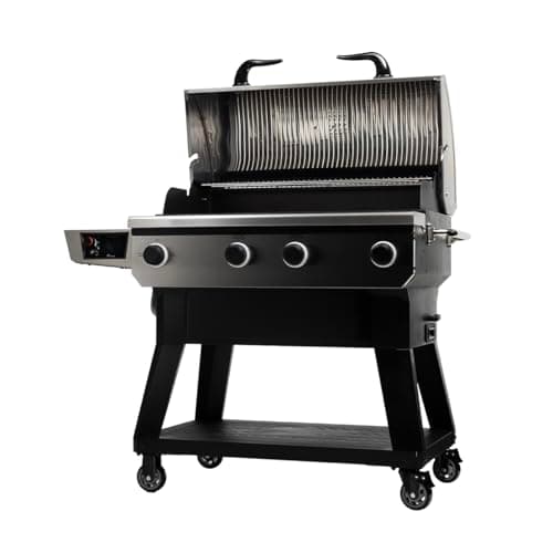 recteq X-Fire Pro 825 Wood Pellet Smoker Grill, Wi-Fi Electric Pellet Grills, Dual Cooking Modes for Hot and Fast + Low and Slow Cooking, Smoke, Sear, & More
