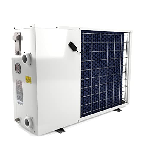 FibroPool Swimming Pool Heat Pump - FH270 70,000 BTU - for Above and In Ground Pools and Spas - High Efficiency, All Electric Heater - No Natural Gas or Propane Needed