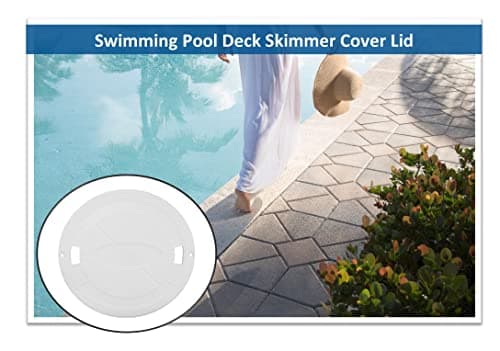 Aftermarket Skimmer Lid Replacement for Hayward Swimming Pool Skimmer Deck Cover SP1070C SPX1070C