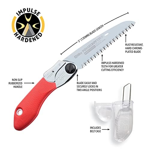 Silky Professional Series PocketBoy Folding Saw 130mm Large Teeth (346-13)