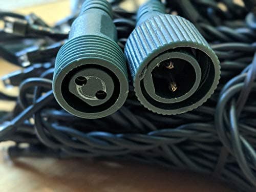 Always ON 33ft True Parallel 100-LED Outdoor Waterproof String Lights - Works with 12V Low Voltage Landscape Lighting Systems (Warm White1)