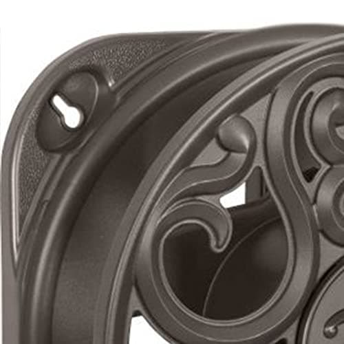 Suncast Sidewinder Side Scroll 60' Garden Hose Reel, Bronze