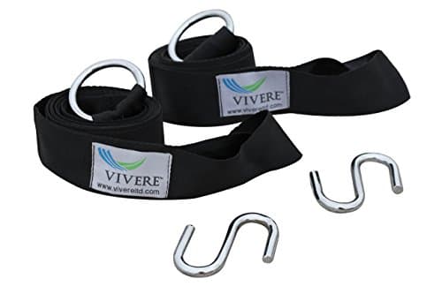 Vivere Nylon Eco-Friendly Hammock Tree Strap Set - 250 lb Weight Capacity