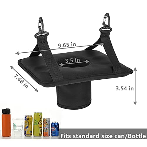 Xxerciz Neoprene Hanging Drink Holder for Rope Hammocks Hammock Chairs Lounge Chairs Outdoor Rope Hammock Accessory Foam Cup Holder