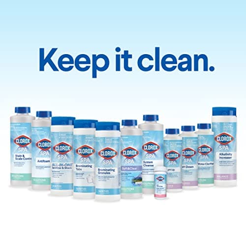 Clorox® Pool&Spa™ Spa Water Antifoam, Eliminates & Prevents Foam in Spa Water, Reduces Irritation, 1 Quart (Pack of 1)
