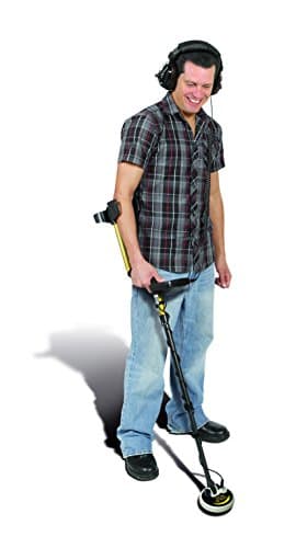 Fisher Labs Gold Bug Pro Metal Detector, Black (GOLDBUG-PRO) - Finds Small Gold Nuggets, Variable Breakpoint Tone Discrimination, Real-Time Ground Balancing, Lightweight, 19kHz Frequency