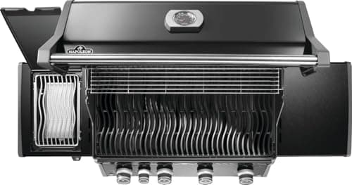 Napoleon Rogue PRO 525 Propane Gas Grill with Infrared Side Burner, Black - 5 Burners