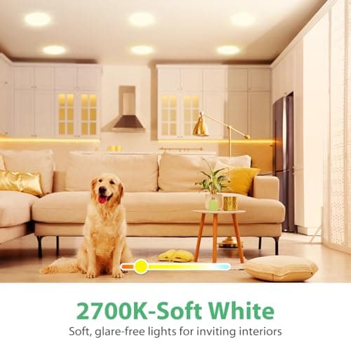 12 Pack BR30 LED Recessed Light Bulb, Dimmable Indoor Flood Light Bulbs CRI80 7W Equivalent 65W 2700K Soft White 650 Lumens, 15000 Lifetime Hours E26 Base LED Can Light Bulb, Flicker-Free