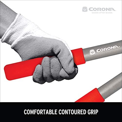 Corona BP 3225D Forged Steel ClassicCUT Bypass Hand Pruner - 3/4 inch Cut Capacity Stem and Branch Garden Shears, Red
