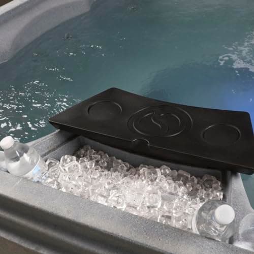 Palm Beach Outdoor Hot Tub, 5-6 Person 30-Jet, 69-Port Lounger Spa with Ice Bucket by Aqualife by Strong Spas
