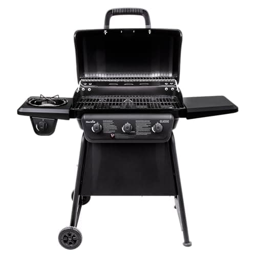 Char-Broil® Classic Series™ Convective 3-Burner with Side Burner Propane Gas Stainless Steel Grill - 463773817-P2