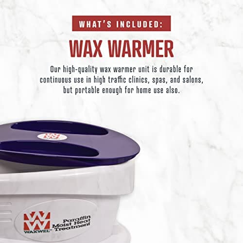 Paraffin Wax Warmer Bath Unit for Hands and Feet for Arthritis Pain Relief and Moisturizing Treatments with Accessories, Lavender
