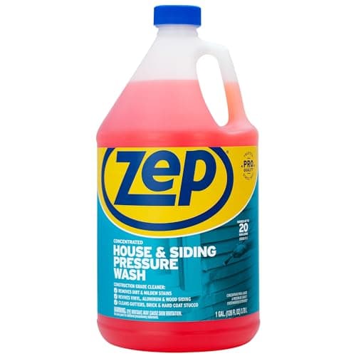 Zep House and Siding Pressure Wash Cleaner Concentrate - 1 Gallon (Case of 2) ZUVWS128 - Construction Grade Formula