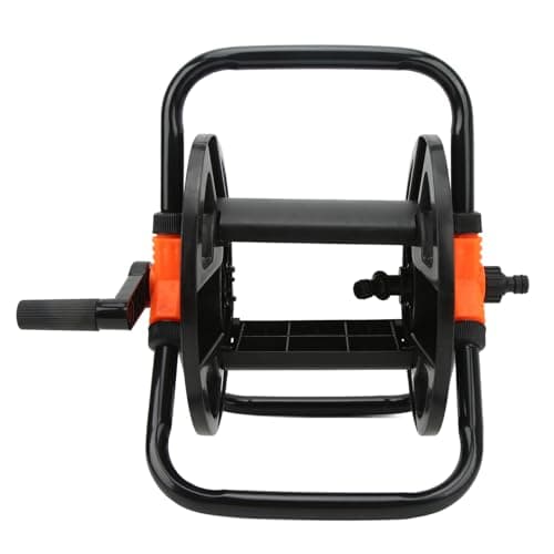 Hose Winding Reel, Portable Garden Hose Reel Cart, Hose Reel Water Pipe Storage Rack, ABS Single Arm Tool for Garden Car Washing Watering