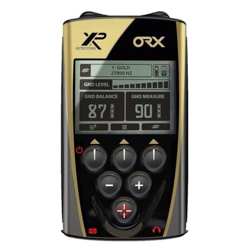 XP Metal Detectors ORX Detector - Specialized in Gold Hunting - with MI-6 pinpointer, HF Elliptical Coil (9.5x5'') up to 80kHz, Remote Control and S-Telescopic Lite Stem, (ORX-ELLHFRCE-MI6)