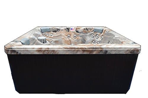 5-person Hot Tub 51-jet Spa with Ozone System - 80"x80"x34"