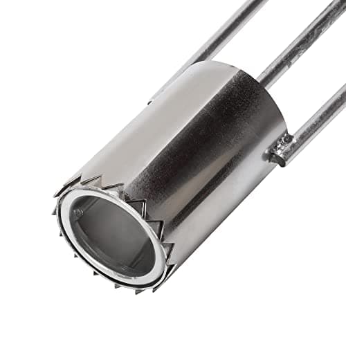 AIWFL Seedling Transplanter Long Handled Bulb Planter, Stainless Steel Manual Plant Transplanter Weeder Sod Plugger Flower Planting Garden Tool
