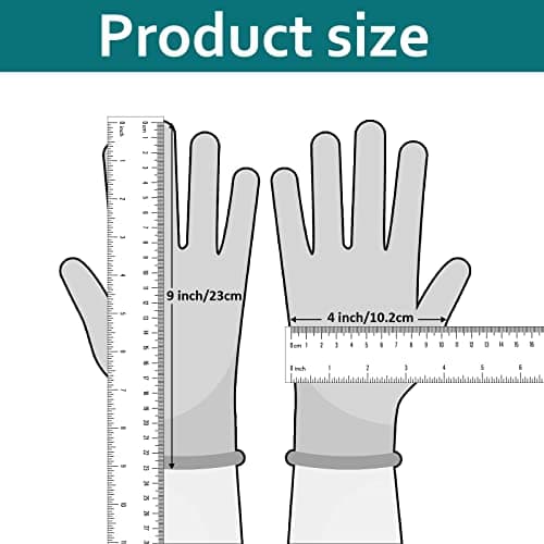 DOFOWORK Gardening Gloves - 6 Pair Gardening Gloves for Women/Men, Breathable Natural Latex Garden Gloves with Grip