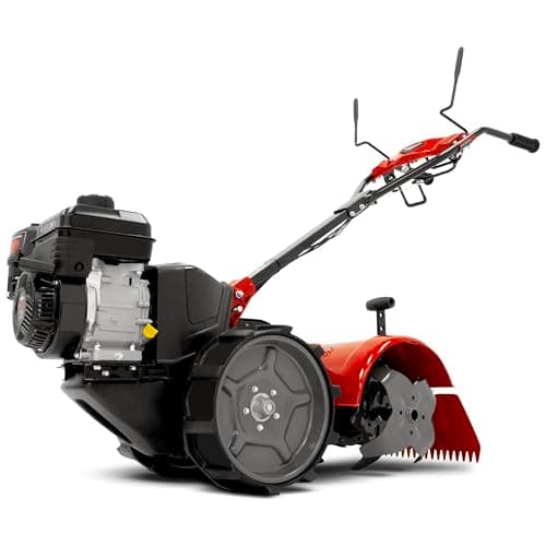 Earthquake® 46059 Pioneer™ Dual Direction Rear Tine Tiller, Powerful 127cc 4-Cycle Briggs and Stratton® Engine, Instant Reverse, 17” Tilling Width, 11” Tilling Depth, Frustration Free Shifting