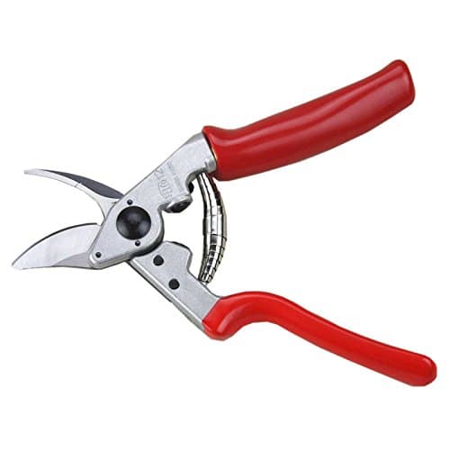 FELCO Pruning Shears (F 12) - High Performance Swiss Made One-Hand Garden Pruner with Steel Blade