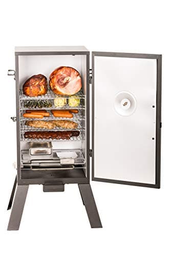 Masterbuilt MB20070210 Analog Electric Smoker with 3 Smoking Racks, 30 inch, Black & Western Premium BBQ Smoking Chips, Mesquite BBQ