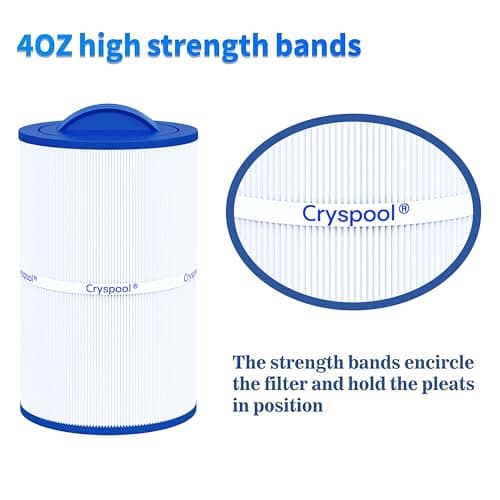 07022 Filter Compatible with Caldera 50, Caldera Spas, C-7350, 1019401, 73532, PCD50N, FC-3963, 50 Sq. Ft Spa Filter Cartridge, 1 Pack