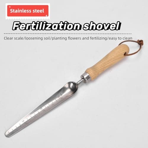 Narrow Garden Shovel,Stainless Steel Hand Garden Trowel for Piking and Transplanting, Long Handle Trowel,for Garden,Lawn,Farmland,Block Paving Weed and Fertilization.