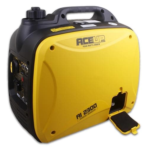 Aceup Energy 2300 Watt Portable Inverter Generator, Super Quiet Gas Generator for Home Use, EPA Compliant, Lightweight RV Ready