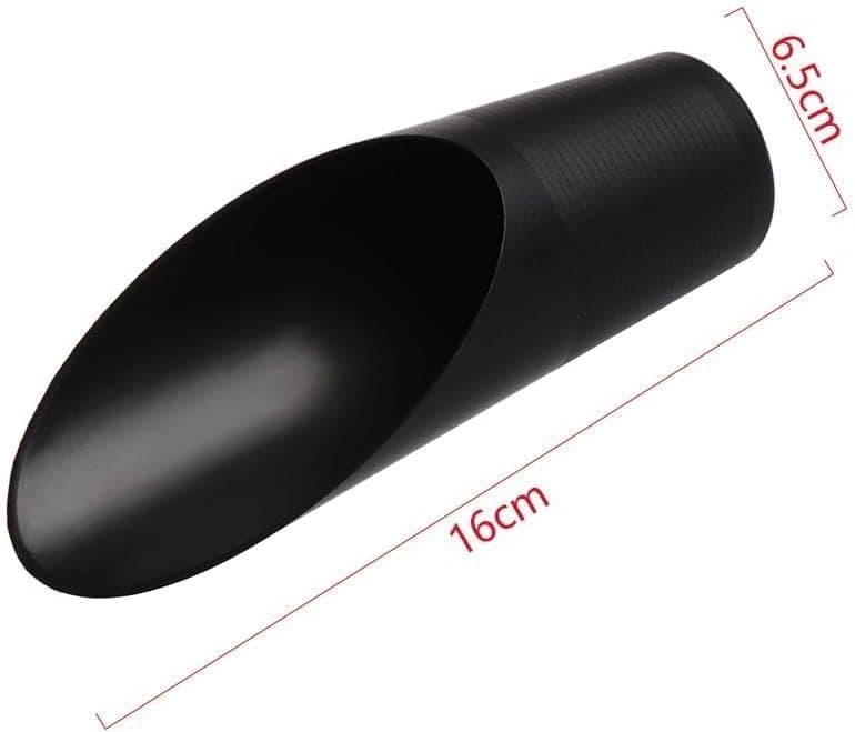 Black Bonsai Soil Scoops- Potting Scoopers Bucket Shovel- Potting Scoopers Bucket Soil Scoop ShovelPlastic Garden Soil Scoops -Bonsai, Potting, Cultivation, Weeding,Planting
