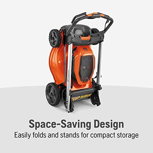 Husqvarna Lawn Xpert LE-322 Battery Powered Self Propelled Lawn Mower with Brushless Motor, Electric Lawn Mower for Small Yards (1/4-1/2 Acre), 40V Lithium-Ion Battery and Charger Included