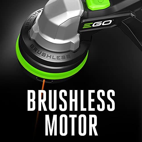 EGO Power+ String Trimmer, Battery Powered, 15" Trimmer for Weeds and Grass with POWERLOAD, Telescopic Aluminum Shaft, Includes 56V 2.5Ah Battery and Charger - ST1511T