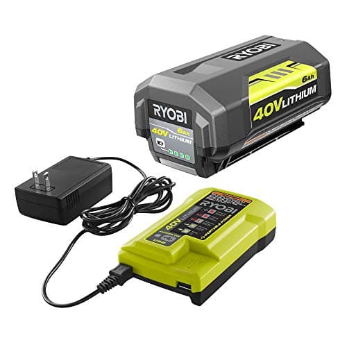 RYOBI Cordless Push Lawn Mower 20 in. 40-Volt with Whisper-Quiet Design