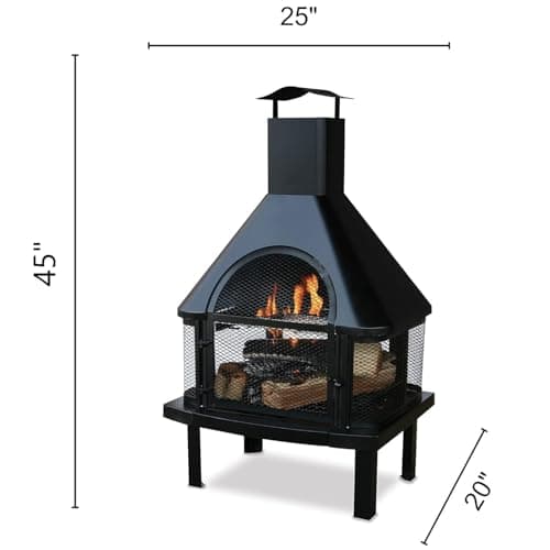 Endless Summer, Wood Burning Outdoor Fire House